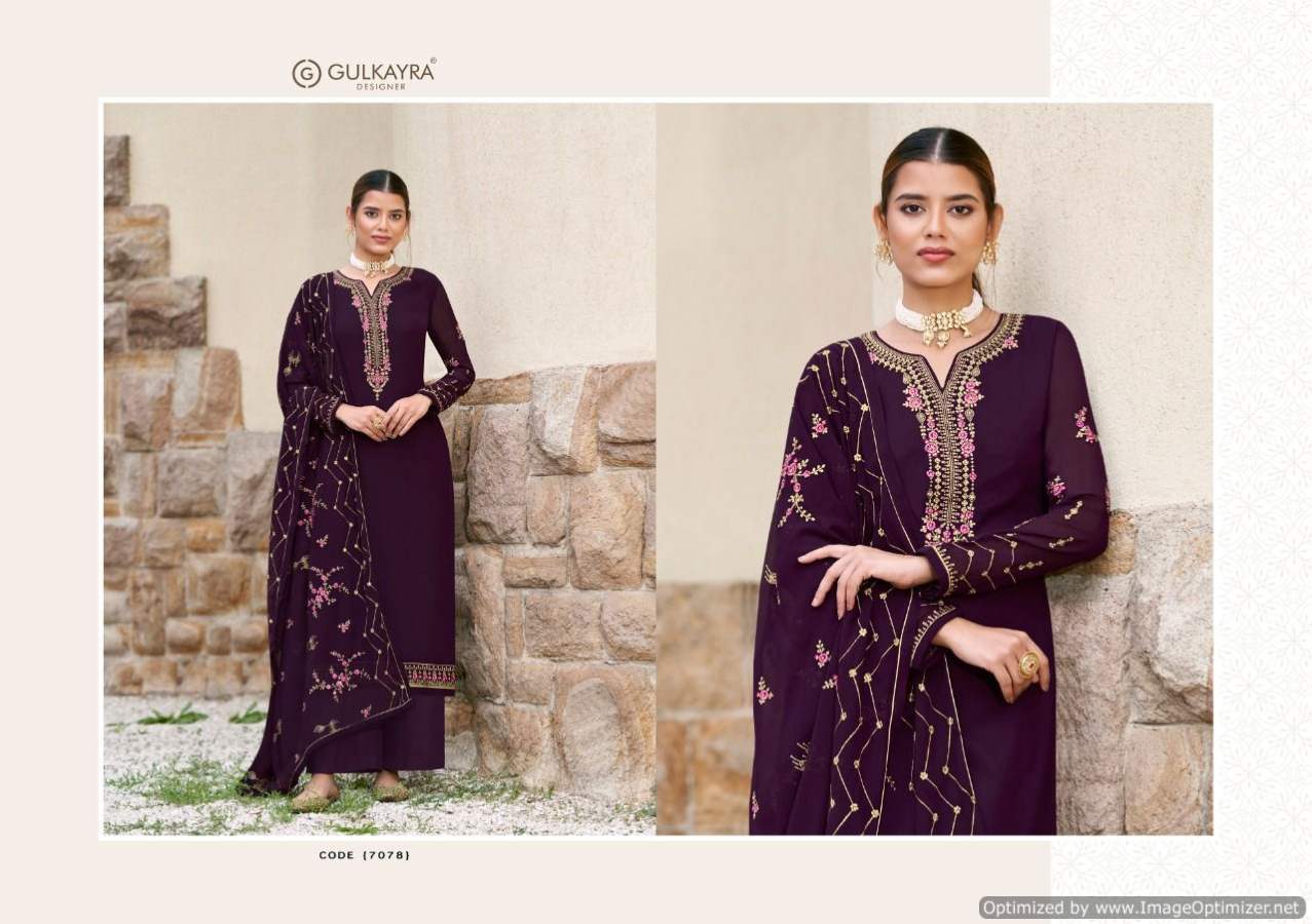 Gulkayra Charmi Georgette Heavy Work Festive Wear Designer salwar Kameez Collection